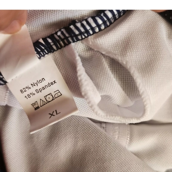 Maternity One Piece Swimsuit Front Cross Pregnancy Bathing Suit Size Xl - Picture 8 of 9